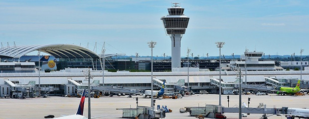 Panorama Flughafen München
