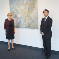 Generalkonsul Nobutaka Maekawa zu Gast bei der Regierungspräsidentin 