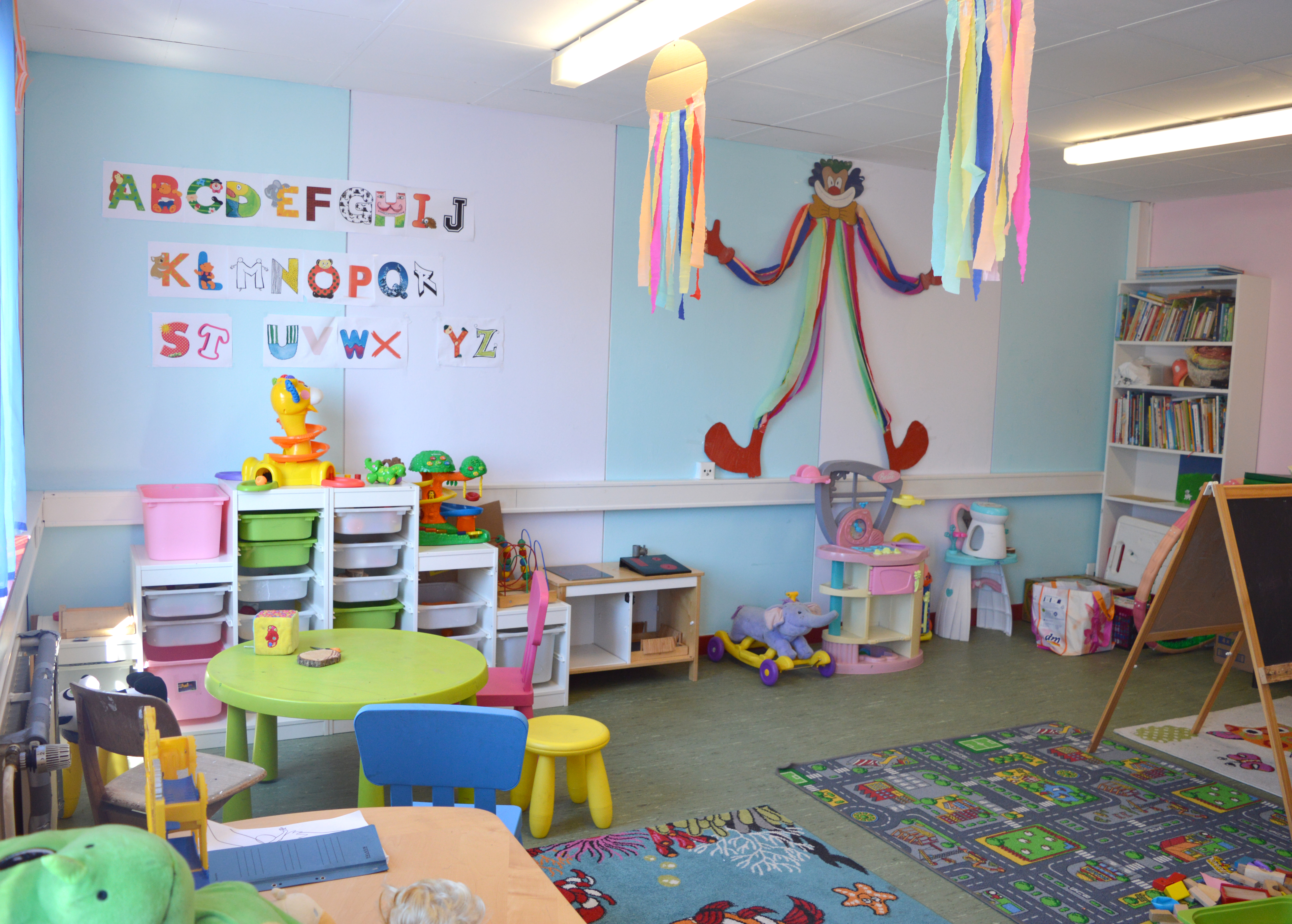 Spielezimmer für Kinder in der Anker-Einrichtung Manching/Ingolstadt