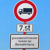 Fahrverbote für LKW bei Tiroler Blockabfertigung   