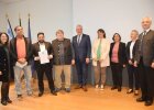 Kategorie Soziales: Günther Baumann (4.v.l.) und sein Team freuen sich über die Auszeichnung für das Münchner Projekt „CasaNova“. Es gratulieren (v.r.) Regierungspräsident Dr. Konrad Schober, Regierungsvizepräsidentin Sabine Kahle-Sander, die Landtagsabgeordneten Gülseren Demirel und Claudia Köhler sowie Innen- und Integrationsminister Joachim Herrmann.     
