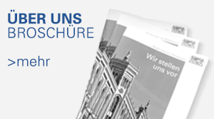 Schriftbild: Über uns, Broschüre Regierung von Oberbayern, Link PDF-Download